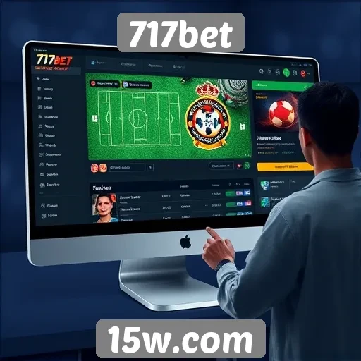 Interface do usuário do 717bet é intuitiva